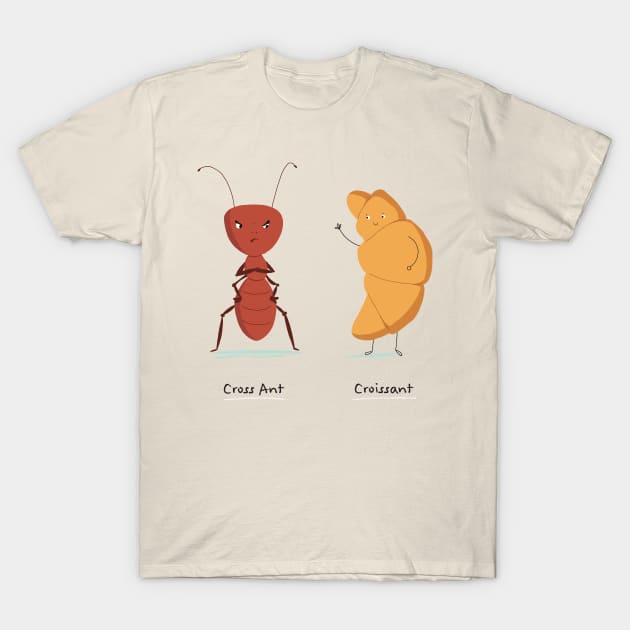 Cross Ant T-Shirt by coryreid_illustration